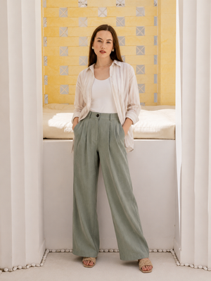 The Tailored Pleated Pant
